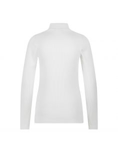 Ten Cate Dames Thermo Rib Shirt Longsleeve High Neck Wit 2