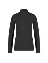Ten Cate Dames Thermo Rib Shirt Longsleeve High Neck Zwart
