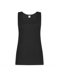 Ten Cate Dames Thermo Rib Singlet Zwart