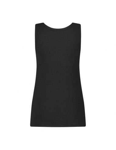 Ten Cate Dames Thermo Rib Singlet Zwart