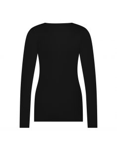 Ten Cate Dames Thermo Lace Shirt Longsleeve Zwart 2