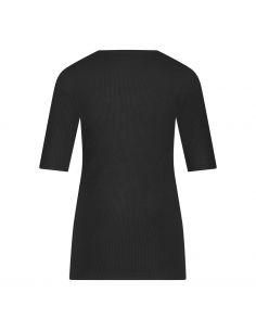 Ten Cate Dames Thermo Rib T-Shirt Zwart 2