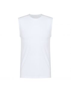 MEY Heren Tanktop Muskel Shirt Comfort Cotton Wit 2110007