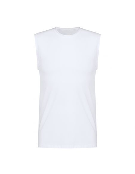 MEY Heren Tanktop Muskel Shirt Comfort Cotton Wit 2110007