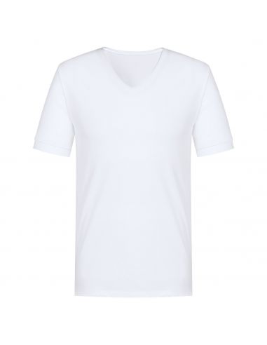 MEY Heren T-shirt Comfort Cotton Wit 2110001
