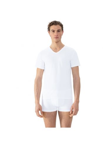MEY Heren T-shirt Comfort Cotton Wit 2110001