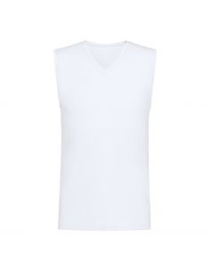 MEY Heren Tanktop Muskel Shirt Comfort Cotton Wit 2110000