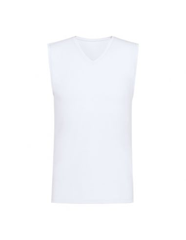 MEY Heren Tanktop Muskel Shirt Comfort Cotton Wit 2110000