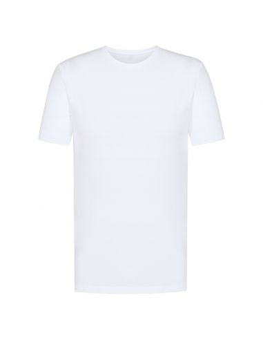 MEY Heren T-shirt Comfort Cotton Wit 35006