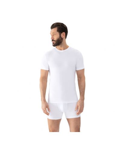 MEY Heren T-shirt Comfort Cotton Wit 35006