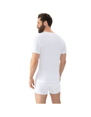 MEY Heren T-shirt Comfort Cotton Wit 35006