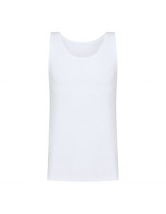 MEY Heren Tanktop Muskel Shirt Comfort Cotton Wit 35005