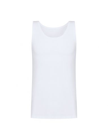 MEY Heren Tanktop Muskel Shirt Comfort Cotton Wit 35005