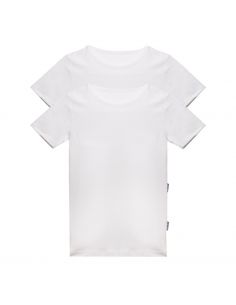 Claesen's Jongens T-Shirt Round Neck 2Pack White