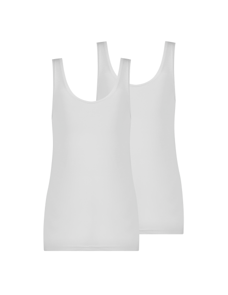 MWTS Dames Topje wit 2-Pack