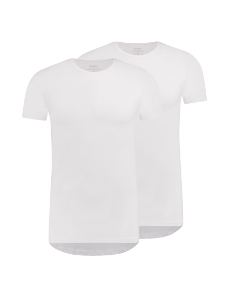MWTS Heren T-shirt ronde hals Slim fit 2-Pack