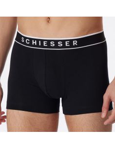 Schiesser Boxershort 95/5 Organic 5Pack Zwart 2