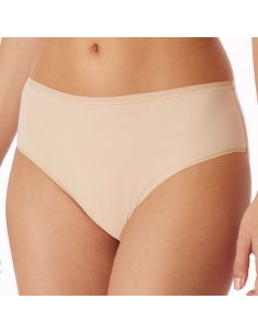 Schiesser Dames Hipster 95/5 Organic 2Pack Sand 2