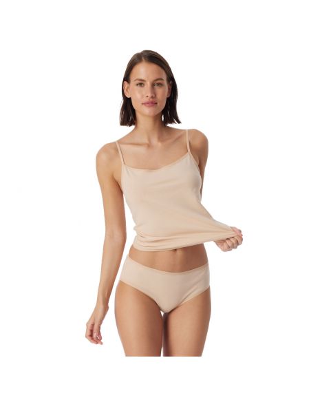 Schiesser Dames Hipster 95/5 Organic 2Pack Sand