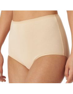 Schiesser Dames Maxi 95/5 Organic 2Pack Sand  2