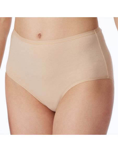 Schiesser Dames Midi 95/5 Organic 2Pack Sand