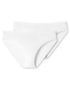 Schiesser Dames Tai 95/5 Organic 2Pack Wit 