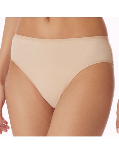 Schiesser Dames Tai 95/5 Organic 2Pack Sand