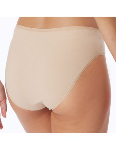 Schiesser Dames Tai 95/5 Organic 2Pack Sand