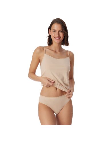 Schiesser Dames Tai 95/5 Organic 2Pack Sand