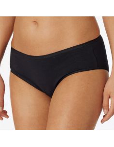Schiesser Dames Hipster 95/5 Organic 2Pack Zwart 2