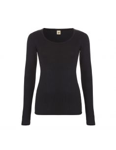 Ten Cate Dames Thermo T-Shirt Longsleeve Zwart