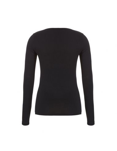 Ten Cate Dames Thermo T-Shirt Longsleeve Zwart