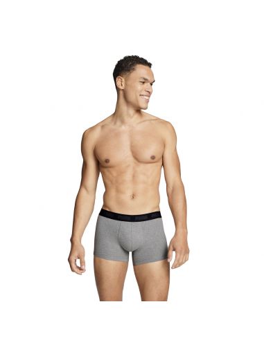 Puma Boxershorts Everyday Comfort Stretch 3Pack Zwart Antraciet, Grijs