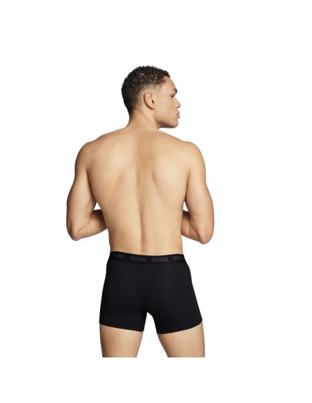 Puma Boxershorts Everyday Comfort Stretch 3Pack Zwart Antraciet, Grijs