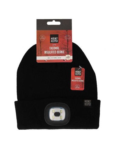 Heatkeeper Heren Thermo Beanie Zwart