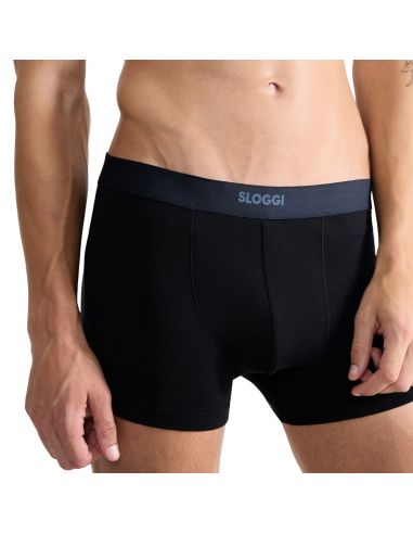 Sloggi Men Ever Ease Short 2Pack Zwart