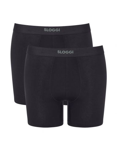 Sloggi Men Ever Ease Short 2Pack Zwart