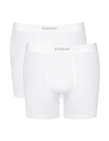 Sloggi Men Ever Ease Short 2Pack Wit