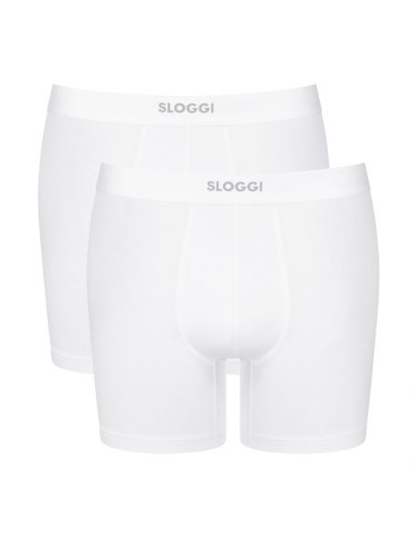 Sloggi Men Ever Ease Short 2Pack Wit