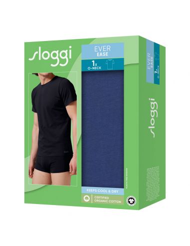 Sloggi Men Ever Ease O-Neck Blauw
