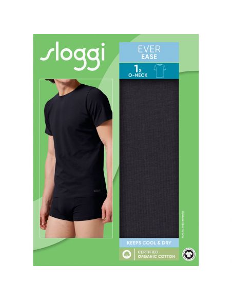 Sloggi Men Ever Ease O-Neck Zwart 