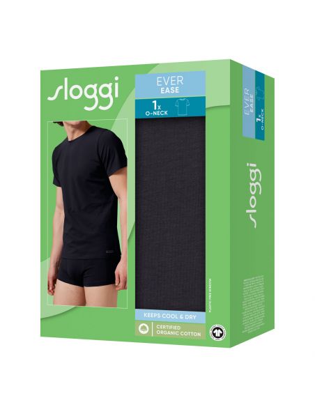 Sloggi Men Ever Ease O-Neck Zwart 