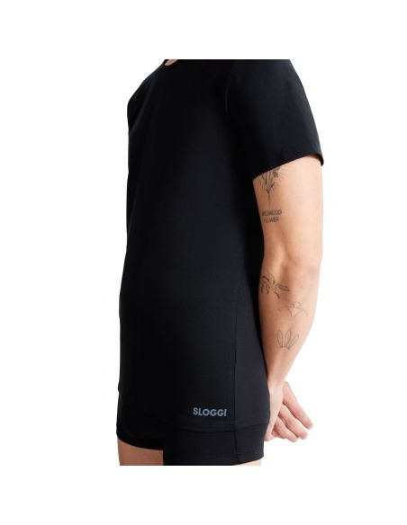 Sloggi Men Ever Ease O-Neck Zwart 