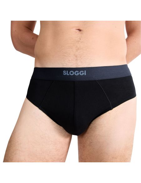 Sloggi Men Ever Ease Brief 2Pack Zwart 