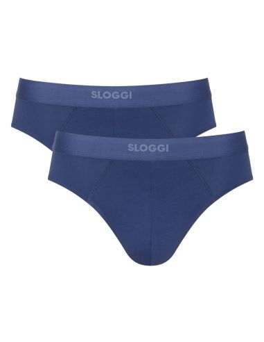 Sloggi Men Ever Ease Brief 2Pack Blauw 