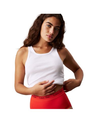 Calvin Klein Dames Cotton Seamless Brief Rood
