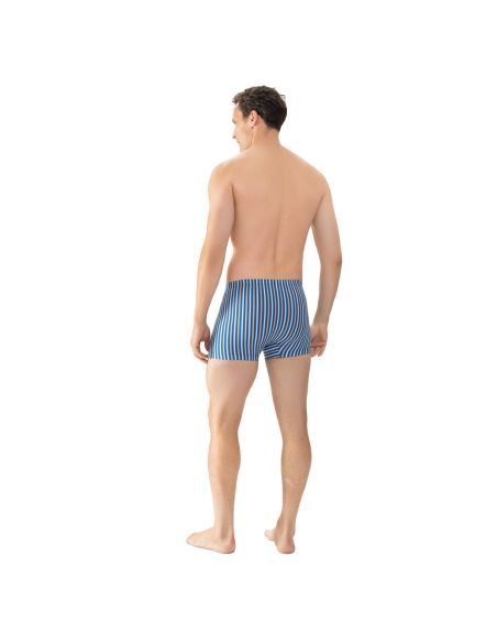MEY Heren Shorty Bold Blue Stripes 2120090