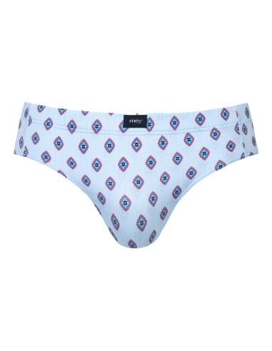 MEY Heren Slip Jazz-Pants Highleg Brief Modal Stripes Tie Patern 2120065