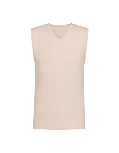 MEY Heren Tanktop Muskel Shirt Comfort Cotton Nude 2110000