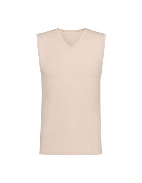MEY Heren Tanktop Muskel Shirt Comfort Cotton Nude 2110000